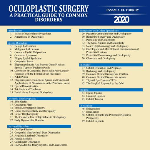 Oculoplastic Surgery A Practical Guide to Common Disorders