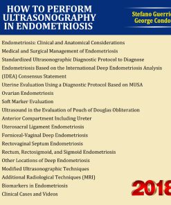 How to Perform Ultrasonography in Endometriosis (1st Edition)