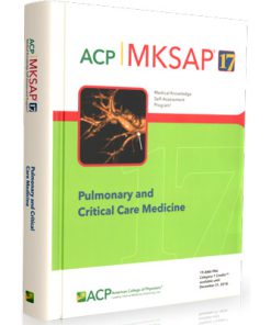 MKSAP (17) Pulmonary and Critical Care Medicine
